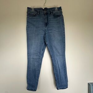 Calvin Klein high rise skinny jeans size 14